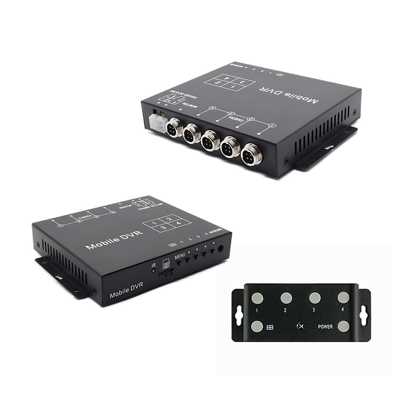 1080P AHD クワッド分割ディスプレイ ビデオ プロセッサ ビデオ録画をサポート