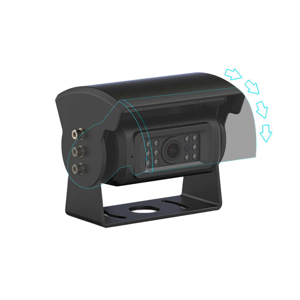 カーリーダーでより安全なドライバー、より安全な生活 自動シャッター付き 1080P 防水リアビューカメラ