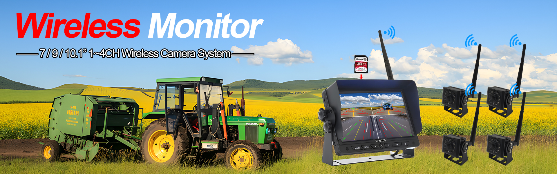 ワイヤレスモニター