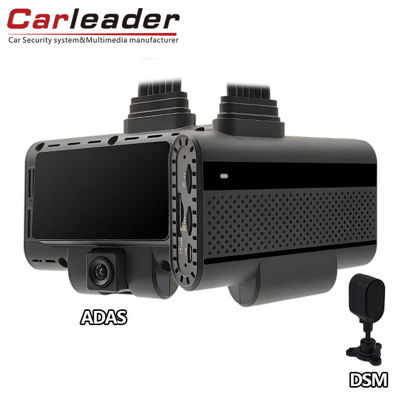 Carleader 4CH ADAS+DSM AI ダッシュ カメラで車両の安全性を強化