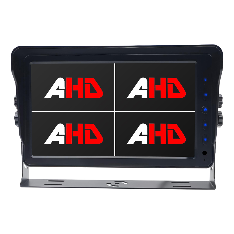 Carleader 新しい 10.1 インチ AHD クアッド ビュー ディスプレイ ヘビーデューティー商用バス トラック モニター