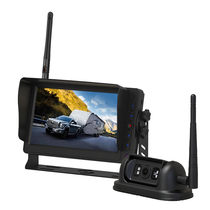 Carleader 7 インチ 2.4GHz デジタル ワイヤレス HD カメラおよびモニター システム