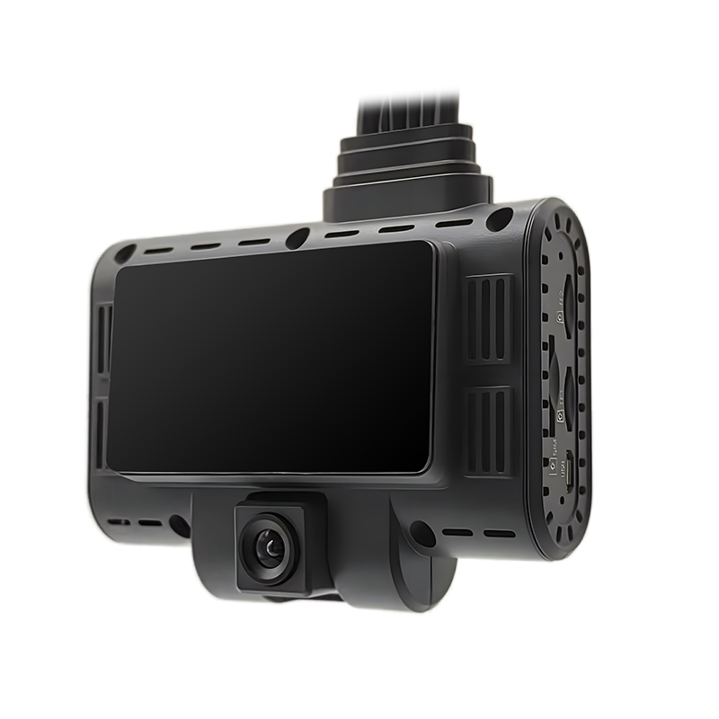 車両用 4G GPS、ADAS、DSM、WiFi を備えた 3CH DVR AI ダッシュ カメラ