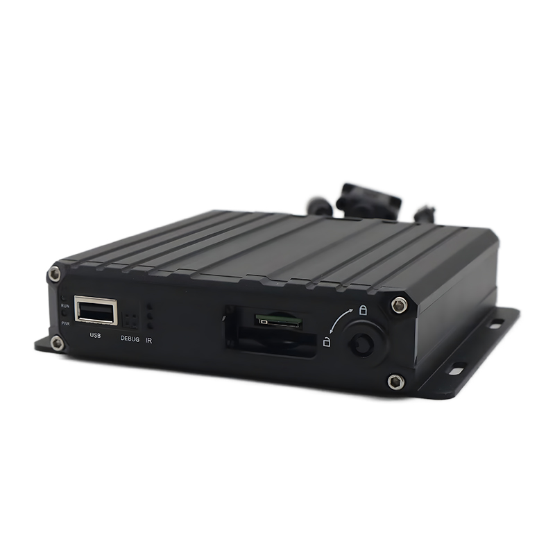 商用車用4G GPS WiFi、ADAS DSM BSDを備えた4CH AHD SD AIモバイルDVR