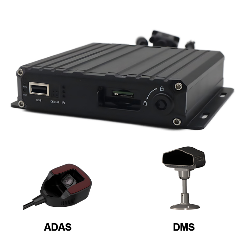 DSM および ADAS カメラを備えた 4CH AI インテリジェント モバイル DVR