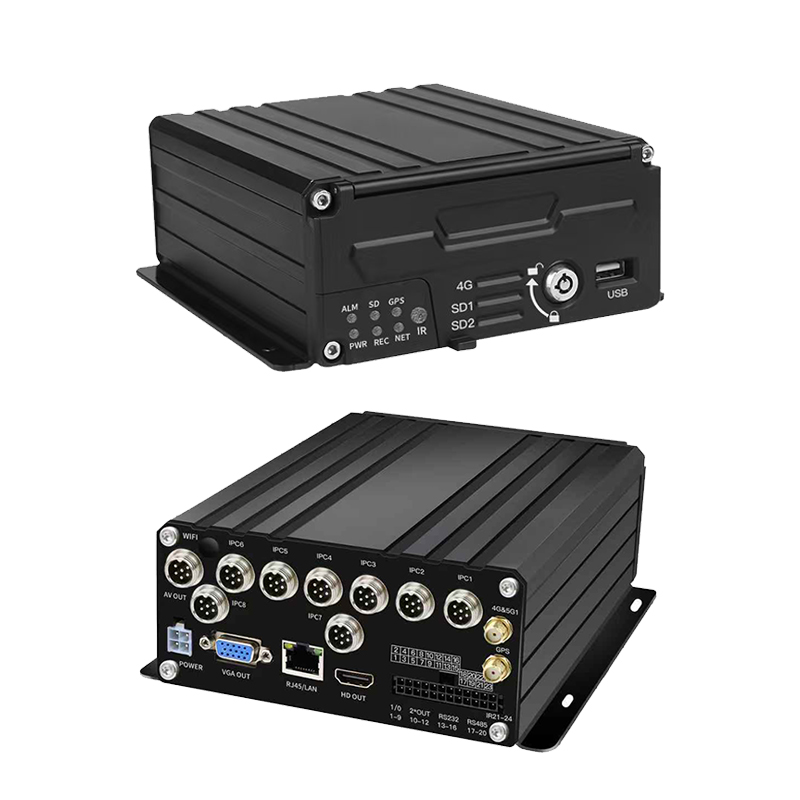 8CH IPC+AHD HDD モバイル NVR